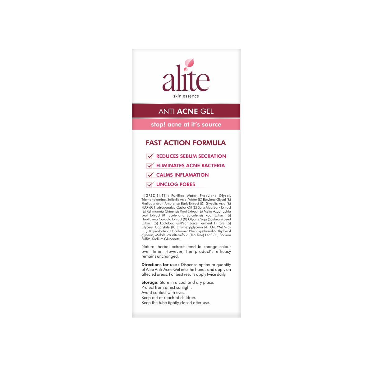 Alite Antiacne Gel 15g pack_3
