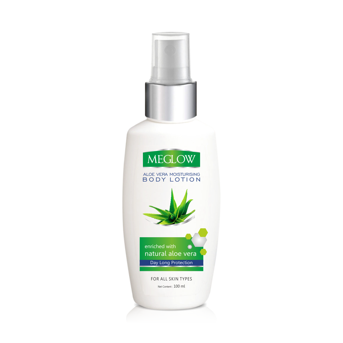 Meglow Aloevera Body Lotion_Fornt